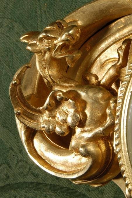 fig 4. ***** SOLD ***** Large and Stunning Gothic Cartel Clock by ~ Samuel Marti ~ French - Circa 1900 ~